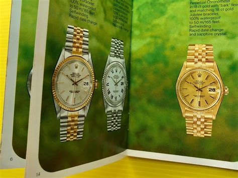 1977 rolex models|vintage Rolex catalogue.